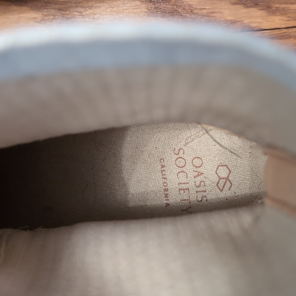 Oasis Society Blond Leather Chelsea Boots - Picture 9 of 10
